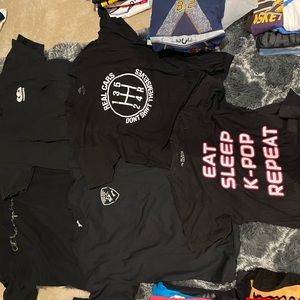 10 shirt bundle… some vintage some not